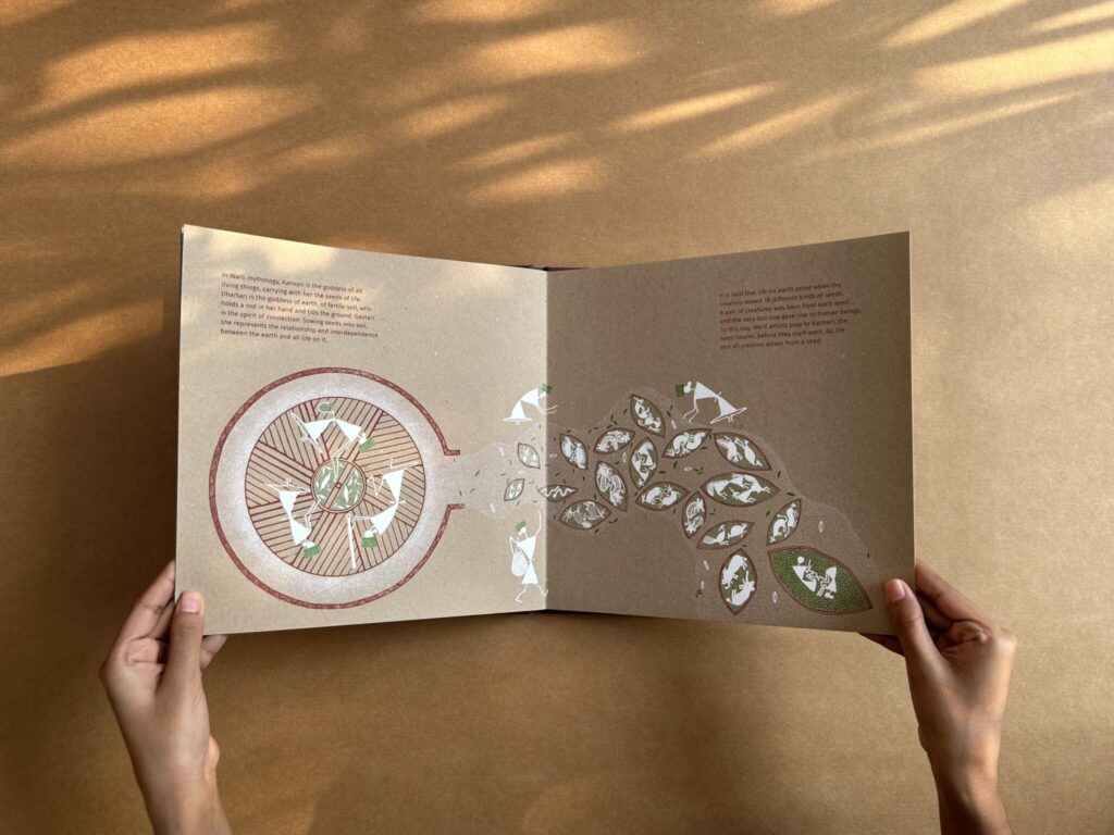 Seed, book by Gita Wolf, Tushar Vayeda and Mayur Vayeda, Tara Books, 2024